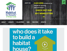 Tablet Screenshot of habitatofportage.org